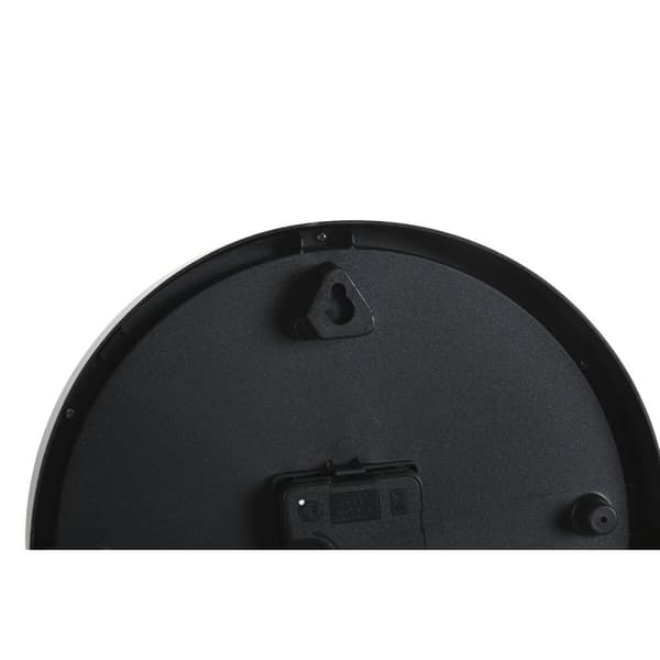 Väggklocka DKD Home Decor Vit Svart PVC 25,4 x 4 x 25,4 cm (2 antal)