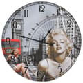 Miniatyrbild 2 av 2: Väggklocka vintage 60 cm