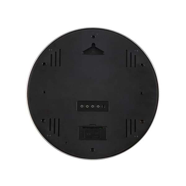 Väggklocka Versa Vit Plast Minimalistisk 2,8 x 25 x 25 cm
