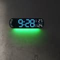 Miniatyrbillede 7 af 7: OBOSOE LED digitalt vægur – med temperatur, dato