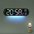 Miniatyrbillede 3 af 3: OBOSOE LED digitalt vægur – med temperatur, dato