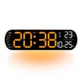 Miniatyrbild 1 av 2: OBOSOE LED digital väggklocka – med temperatur, datum