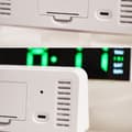 Miniatyrbillede 6 af 10: LED-ur Digitalt vækkeur Stort display Dato Temperatur vækkeur - Hvidt / Lyserød lys