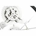 Miniatyrbild 3 av 3: Väggklocka DKD Home Decor Silvrig Gyllene Järn Drev 60 x 5 x 60 cm (2 antal)