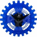 Miniatyrbild 1 av 3: Väggklocka Nextime 3241BL 35 cm
