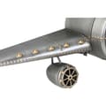 Miniatyrbild 2 av 5: Väggklocka Home ESPRIT Gyllene Silvrig Metall Flygplan Vintage 143 x 20 x 46 cm