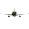 Miniatyrbild 1 av 5: Väggklocka Home ESPRIT Gyllene Silvrig Metall Flygplan Vintage 143 x 20 x 46 cm