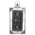 Miniatyrbillede 2 af 2: Vægur DKD Home Decor Loft Træ Jern (29 x 6.5 x 61 cm)