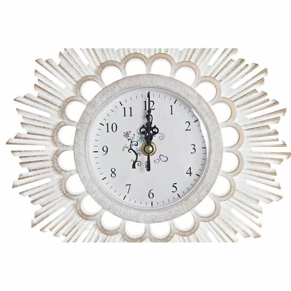 Seinäkello DKD Home Decor Peili PP (25 x 2,5 x 25 cm) (2 osaa)