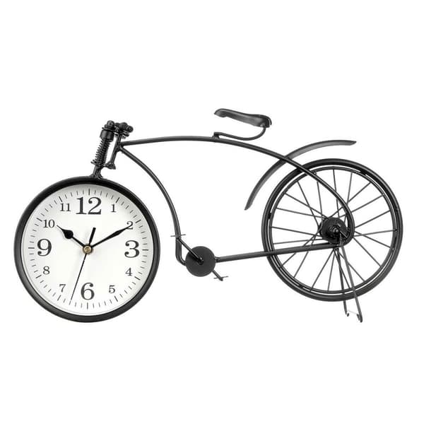Stalinis laikrodis Polkupyörä Musta Metalli 38 x 20 x 4 cm (4 osaa)