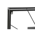 Miniatyrbillede 3 af 3: Vægur Home ESPRIT Sort Gylden Metal Krystal 80 x 8 x 80 cm