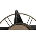 Miniatyrbillede 4 af 4: Vægur Home ESPRIT Gylden Sølvfarvet Metal Fly Vintage 77,5 x 15 x 46 cm