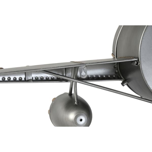Vægur Home ESPRIT Gylden Sølvfarvet Metal Fly Vintage 143 x 20 x 46 cm