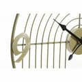 Miniatyrbillede 2 af 3: Vægur DKD Home Decor Sort Gylden Metal Moderne 45 x 3 x 45 cm (2 enheder)