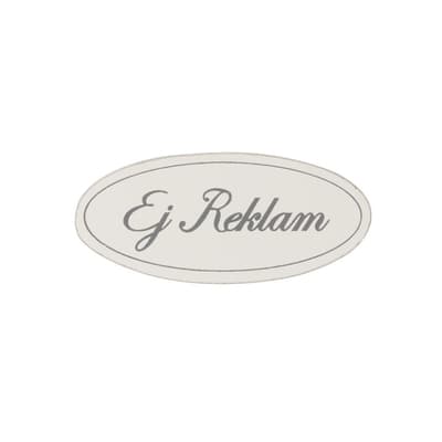 Dörrskylt "Ej Reklam"
