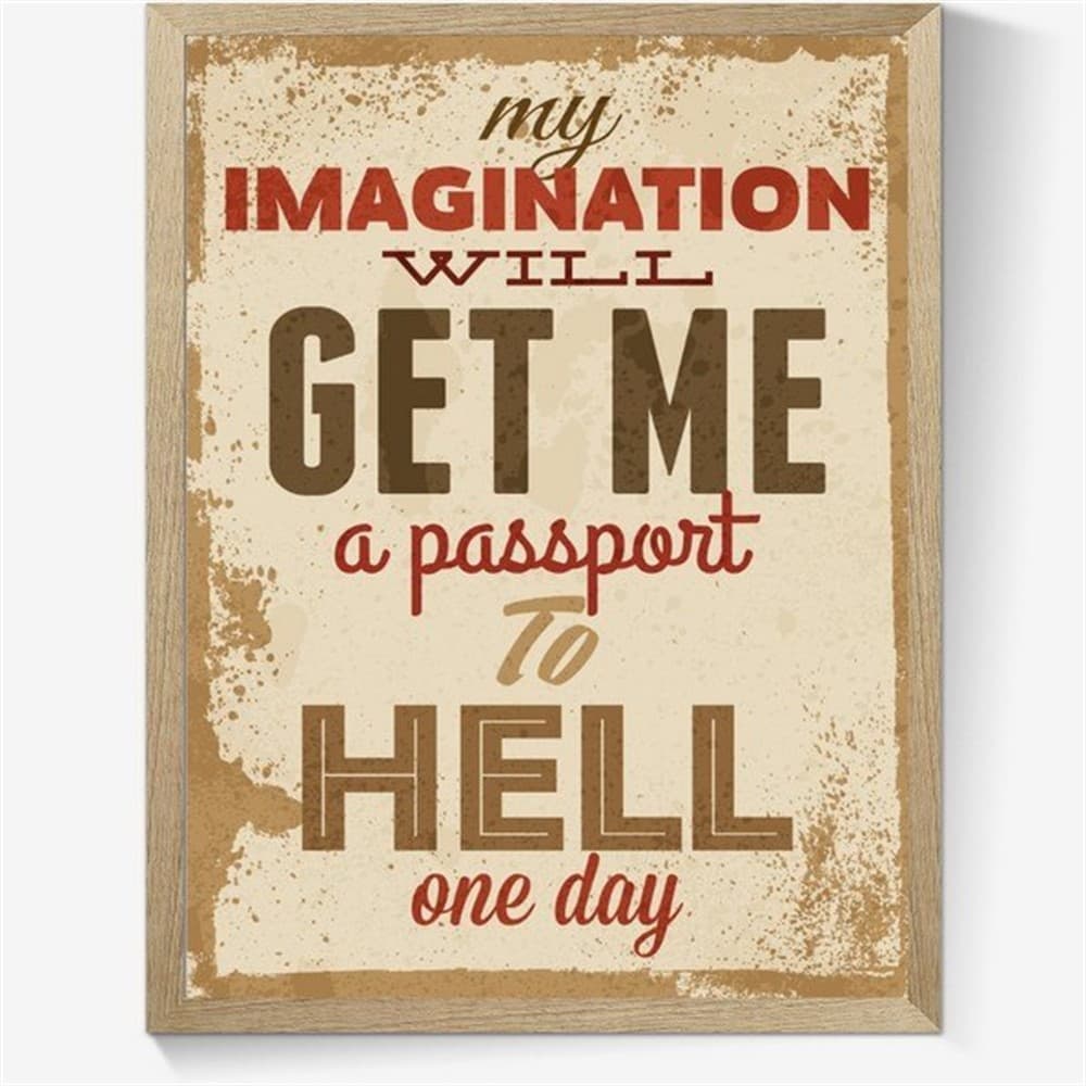 Plakat - My imagination