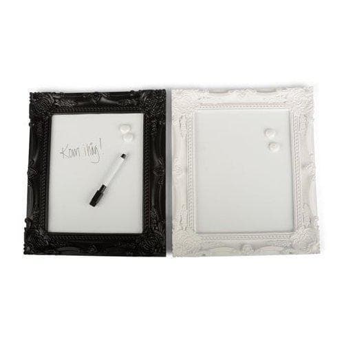 No1 Whiteboardtavla Barock Två färger Svart/vit