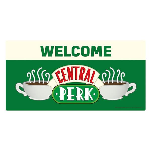 Friends (Welcome to Central Perk)  Metal Sign.