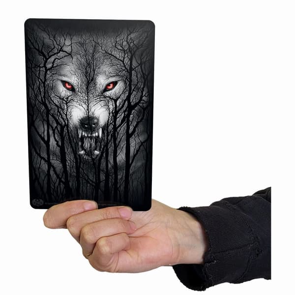 Spiral Direct Forest Wolf Metal Card