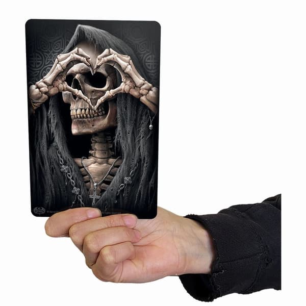 Spiral Direct Dark Love Metal Card