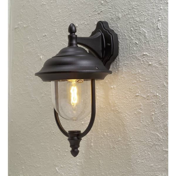 Konstsmide Parma 7222-750 Utomhusväggbelysning Lågenergilampa, LED E27 75 W Svart