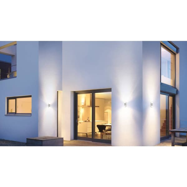 Steinel L 910 S 576202 LED-utomhusväggbelysning med rörelsedetektor LED LED fast installerad 9.8 W Antracit