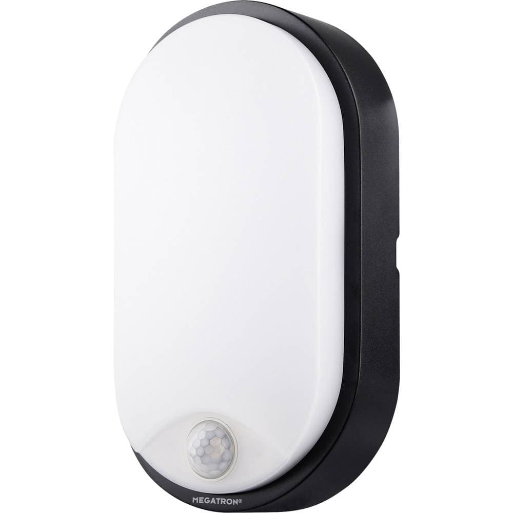 LED-utomhusväggbelysning med rörelsedetektor Megatron Bulka MT69041 N/A Max. effekt: 10 W Neutralvit N/A