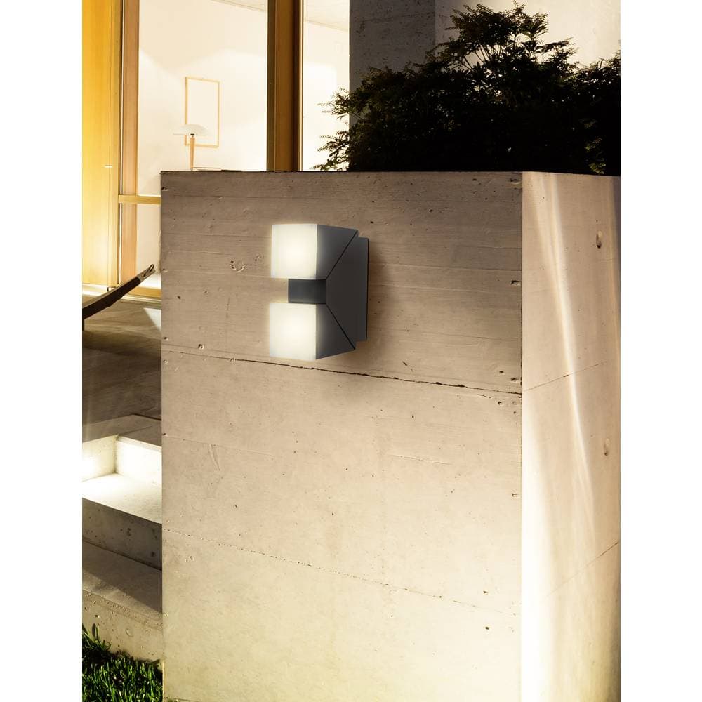 LED-vägglampa Polarlite DoubleSpot 13 PL-8232015 N/A Max. effekt: 13 W Varmvit N/A