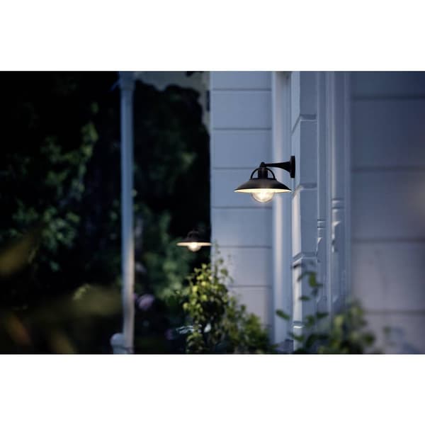 Philips Lighting Comorant 1738130PN Utomhusväggbelysning LED E27 42 W Svart