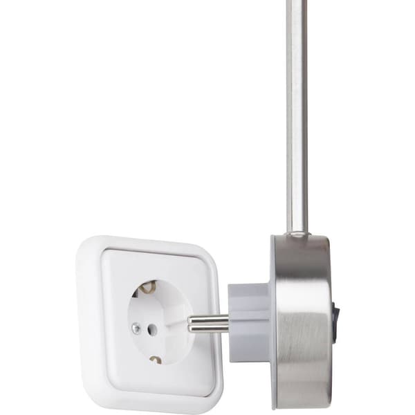 Brilliant Loona LED-sockellampa LED GU10 3 W Rostfritt stål