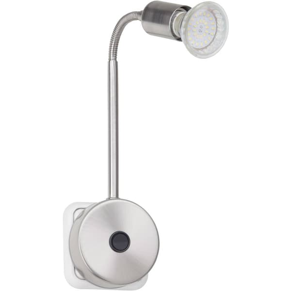 Brilliant Loona LED-sockellampa LED GU10 3 W Rostfritt stål