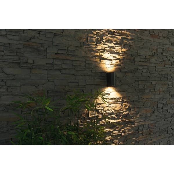 Heitronic Ambos 35376 Utomhusväggbelysning LED GU10 22 W Grafit