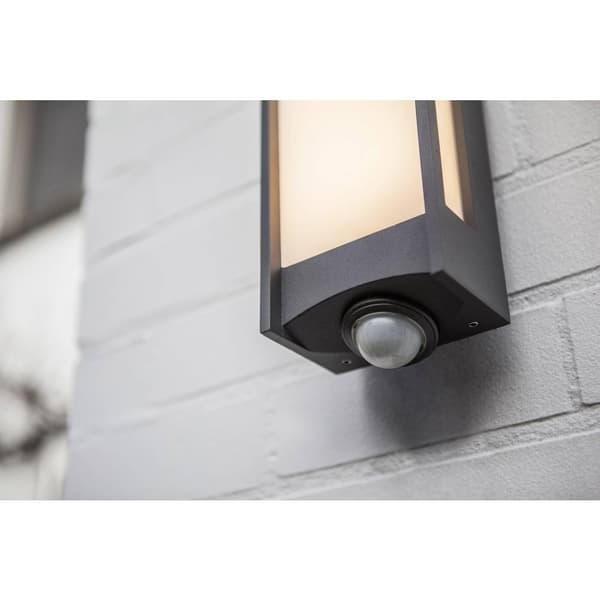 Lutec QUBO 5193002118 LED-utomhusväggbelysning Antracit
