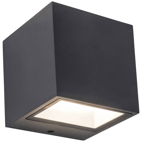 Lutec GEMINI 5189114118 LED-utomhusväggbelysning Antracit