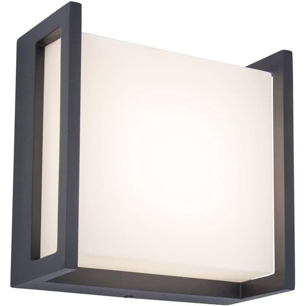 Lutec QUBO 5195401118 LED-utomhusväggbelysning Antracit Grå