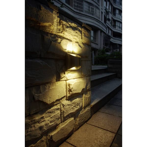 Lutec Dodd ST5006 SMD LED-utomhusväggbelysning 7.5 W Rostfritt stål
