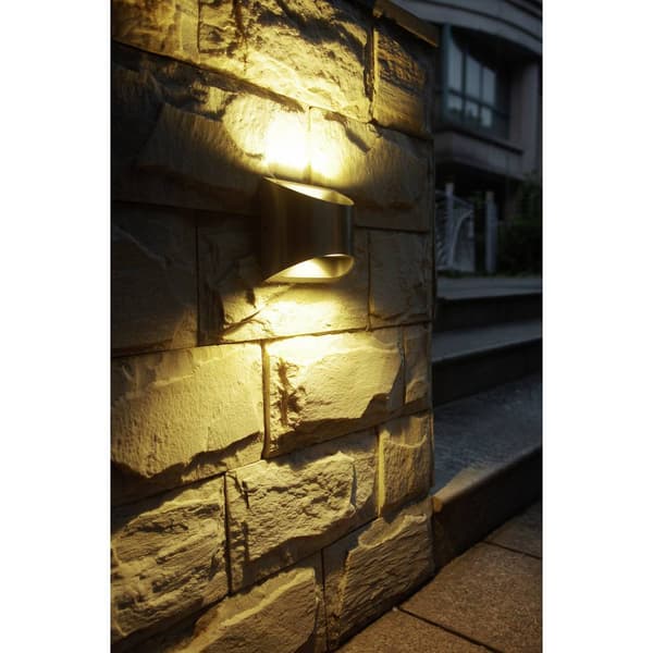 Lutec Dodd ST5006 SMD LED-utomhusväggbelysning 7.5 W Rostfritt stål