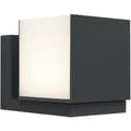 Miniatyrbild 6 av 6: Lutec Cuba 5193803118 LED-utomhusväggbelysning 12 W Antracit