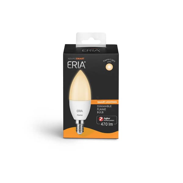 ADUROSMART E14 Flame Bulb 2200k Gult lys Zigbee
