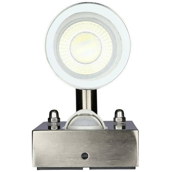V-TAC VT-7622PIR 7503 LED-utomhusväggbelysning GU10 Rostfritt stål