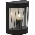 Miniatyrbillede 1 af 2: BRILLIANT lampe Reed udendørs væglampe sort mat | 1x A60, E27, 40W, egnet til normale lamper (medfølger ikke) | Skala A ++ til E | IP beskyttelsesklas