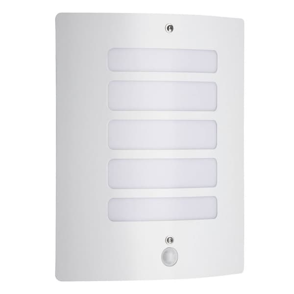 BRILLIANT lamppu Todd ulkoseinävalaisin liiketunnistin valkoinen | 1x A60, E27, 60W, sopii normaaleille lampuille (ei sisälly) | Asteikko A ++ E | IP-
