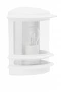Miniatyrbillede 6 af 8: BRILLIANT lampe Hollywood udendørs væglampe hvid | 1x A60, E27, 60W, egnet til normale lamper (medfølger ikke) | Skala A ++ til E | IP beskyttelseskla