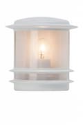 Miniatyrbillede 7 af 8: BRILLIANT lampe Hollywood udendørs væglampe hvid | 1x A60, E27, 60W, egnet til normale lamper (medfølger ikke) | Skala A ++ til E | IP beskyttelseskla