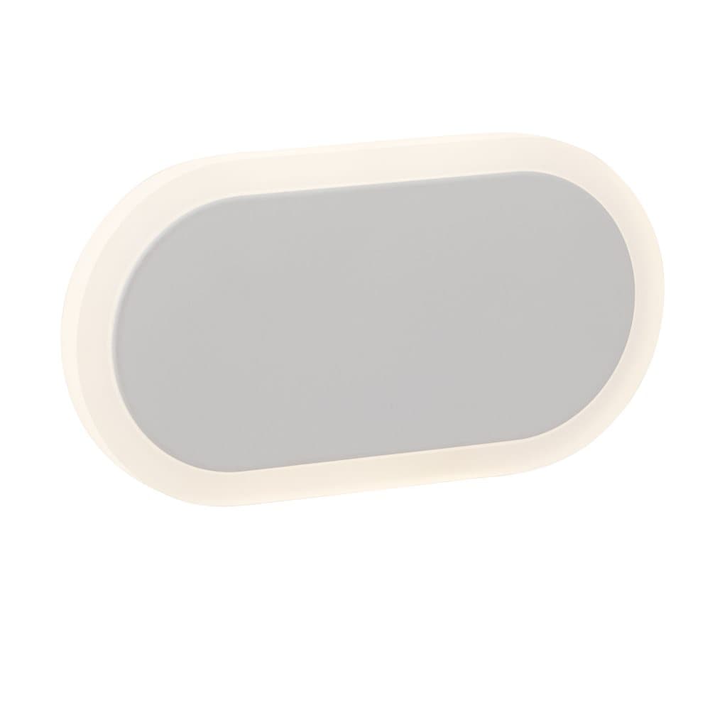 AEG lampa Ric LED-vägglampa vit | 1x 7W LED-integrerad (SMD-chip), (700lm, 3000K) | Skala A ++ till E | Oändligt dimbar via väggdimmer