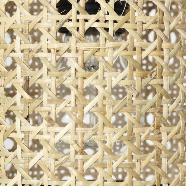 BRILLIANT lampa Wiley vägglampa hängande rotting | 1x A60, E27, 60W, lämplig för normala lampor (ingår ej) | Skala A ++ till E | Lämplig för LED-lampo