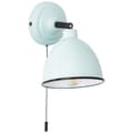 Miniatyrbillede 6 af 11: BRILLIANT lampe Telio væglampe trækkontakt lys blå | 1x D45, E14, 28W, velegnet til dryplamper (medfølger ikke) | Skala A ++ til E | Med trækkontakten
