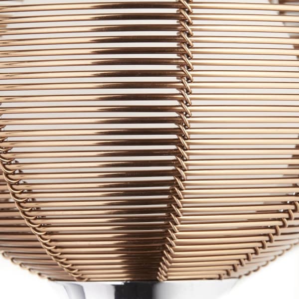 BRILLIANT lampe Relax væglyskontakt bronze / krom | 1x QT14, G9, 33W, egnet til stiftlamper medfølger ikke | Med vippekontakt | Velegnet til LED-lampe