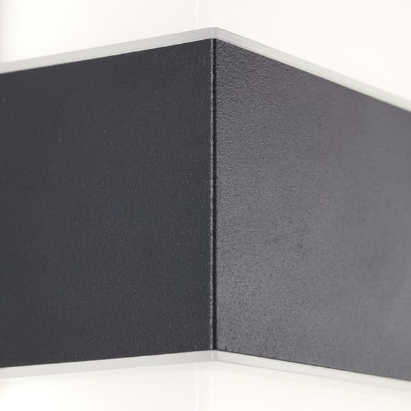 BRILLIANT lamppu, Archie LED ulkoseinävalaisin liiketunnistin antrasiitti, metalli/muovi, 1x 7.5W LED integroitu, (650lm, 4000K), A