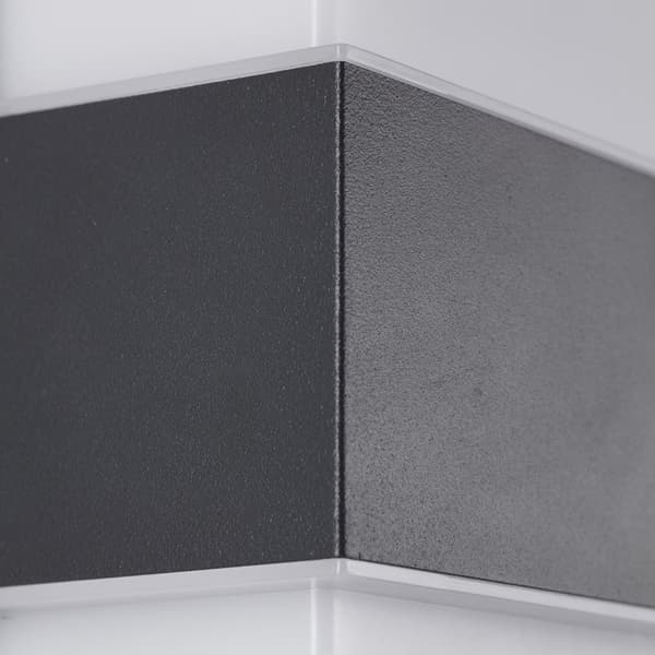 BRILLIANT lamppu, Archie LED ulkoseinävalaisin liiketunnistin antrasiitti, metalli/muovi, 1x 7.5W LED integroitu, (650lm, 4000K), A